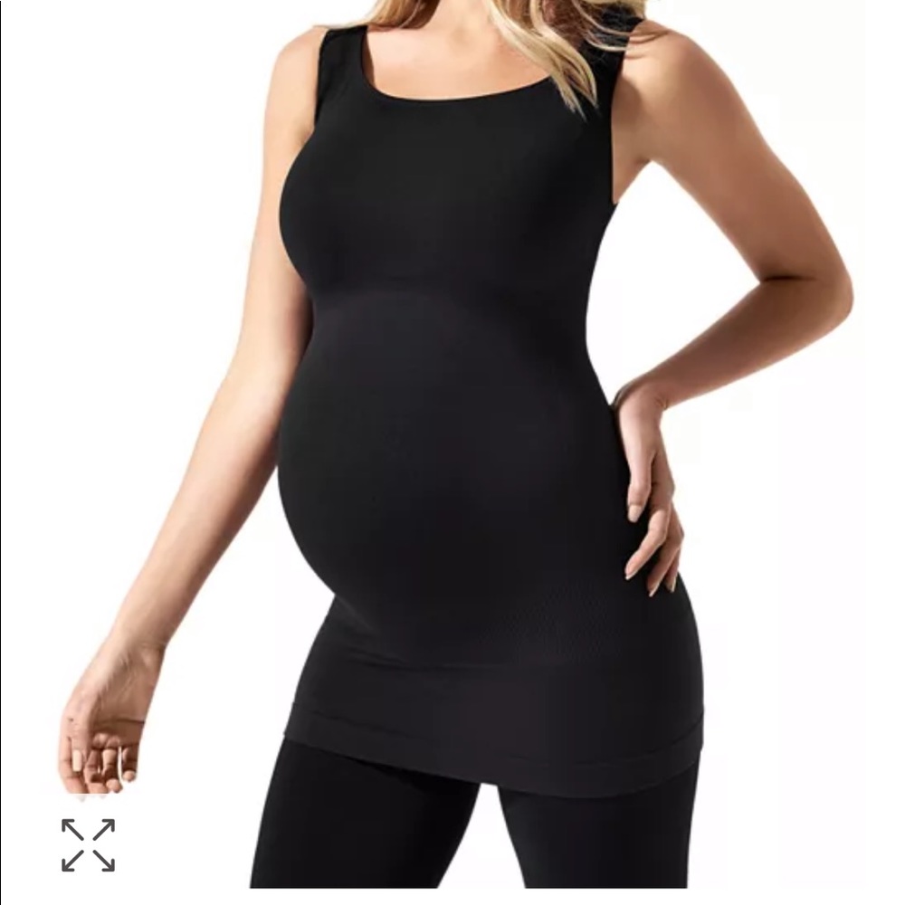 Blanqi Maternity Tank Black Small